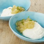 Luchtige crème van Griekse yoghurt