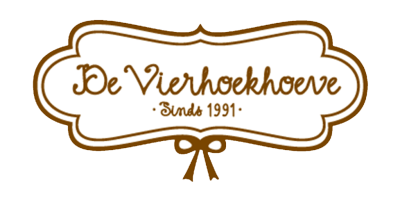 Het logo van de Vierhoekhoeve