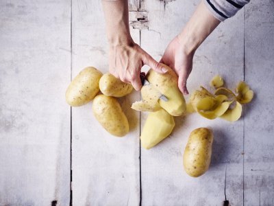 Aardappelen schillen