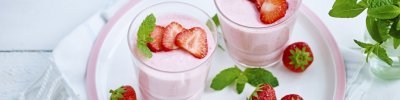 Aardbeienmousse