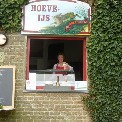 Hoeve-ijs Hazegras