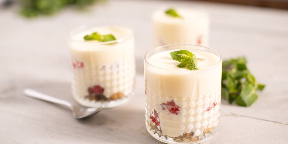 Tiramisu met aardbeien