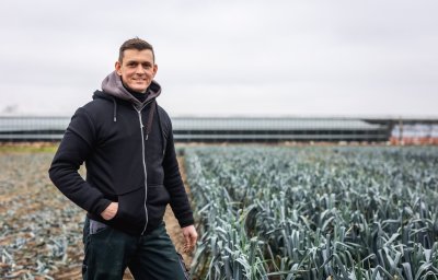 Preiteler Jurgen in het veld