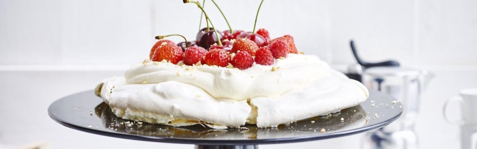 Pavlova met rood fruit